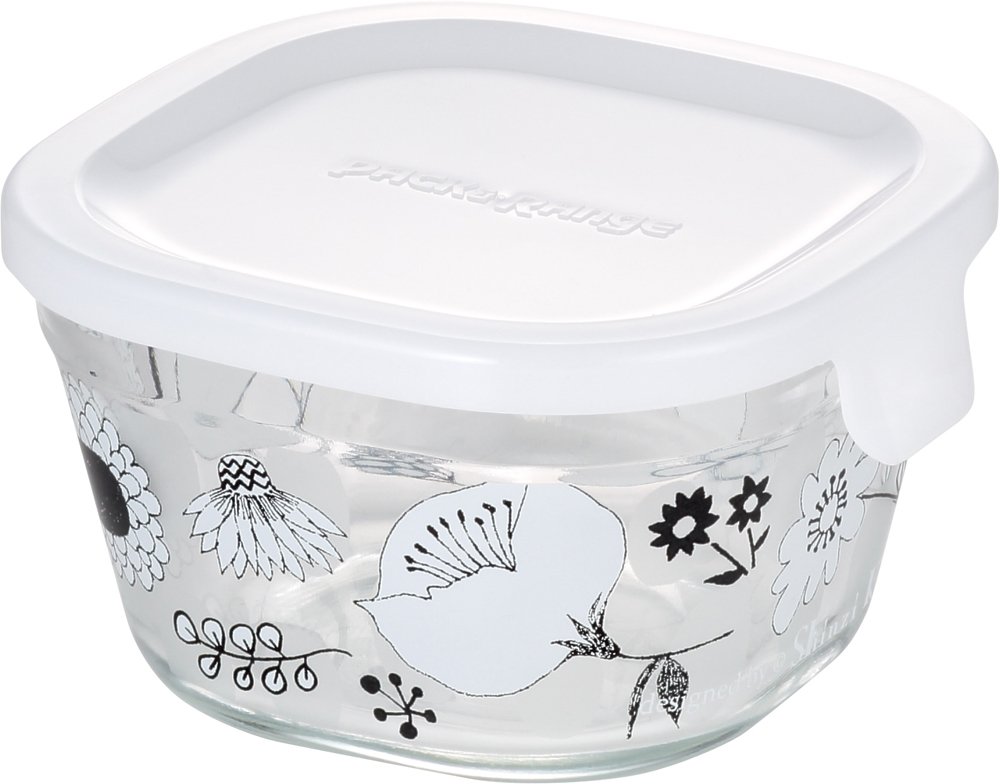 Amazon｜iwaki(イワキ) 耐熱ガラス 保存容器 シンジカトウ BLOMMA 角型